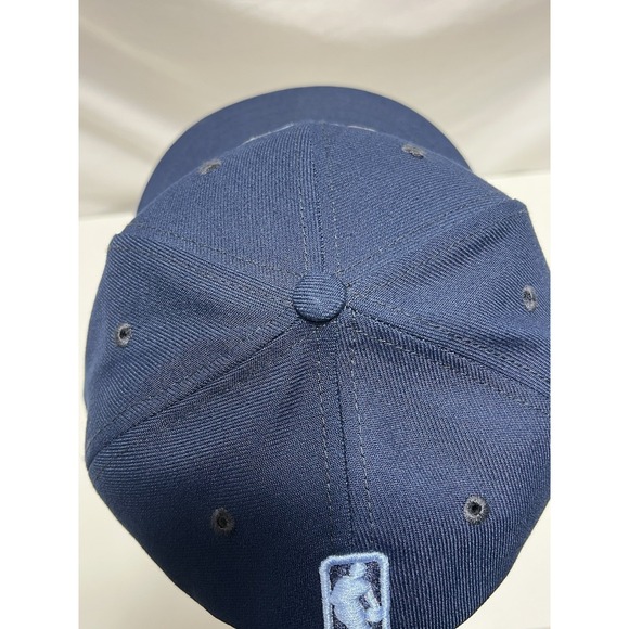 Memphis Grizzlies New Era 9FIFTY Adjustable Snapback Hat Cap Navy Logo - Picture 7 of 13
